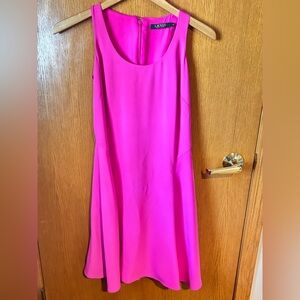 Lauren Ralph Lauren Pink Scoop Neck Dress 2P